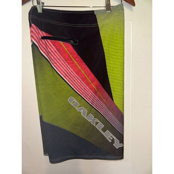 Oakley Men's Gnarley Wave 22" Boardshorts Size 33 - Picture 8 of 14